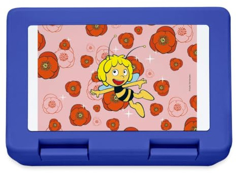 Spreadshirt Biene Maja Mit Blumen Brotdose Lunchbox