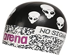 arena Unisex Poolish Moulded Badekappe Vorgeformt, Crazy Signal, Einheitsgröße EU