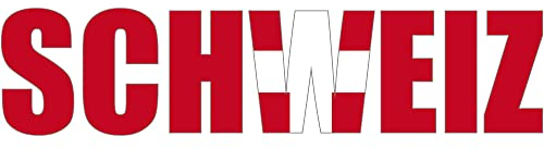 INDIGOS UG Auto Aufkleber Schweiz - Schriftzug Länge 29cm - Heckscheibe - Autoaufkleber selbstklebend - UV- & waschanlagen beständig - Tuning - Spoiler - Sticker