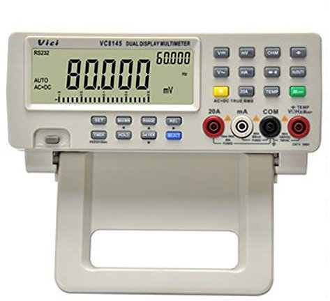 Test e misurazione Multimetro Multifunzione con Interfaccia Digitale RS232 di Alta Precisione Desktop Multimetro VC8145