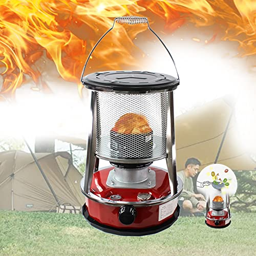 GUAWJRZDP Mobile Petroleum Heizung Heizer,GroßE Effizienter Petroleumofen,Ohne Strom Innen Heizstrahler,Camping Heizung und Kochen kerosinheizung,notheizung Herde,heizpilz,zeltofen (Color : A)