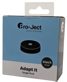 Pro-Ject Adapt It Adapter für 17,8 cm (7 Zoll) Single Disc Aluminium schwarz
