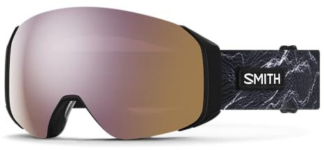 SMITH OPTICS I/O MAG S 4D Ski- Snowboardbrille AC HADLEY - CHROMAPOP EVERYDAY ROSE GOLD MIRROR NEU