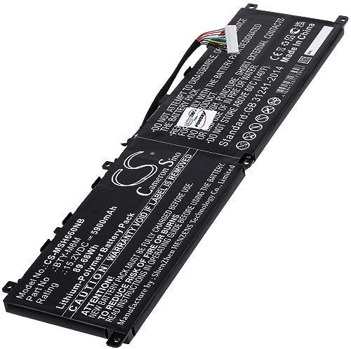 Batteria per laptop MSI Creator 15 A10se ms-16v2, 15,2 V, polimeri di litio