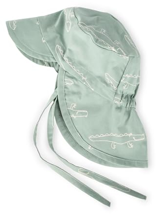 Sigikid Baby Jungen Hut Sonnenhut Schirm-Mütze Nackenschutz UV-Schutz 40+ mit Bindebändchen