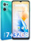 OSCAL C30 Android Smartphone, 6.52 HD+ Display Smart Phone, 500 nit, 7GB+32GB ROM/TF 1TB, 5080mAh Battery, 12MP Camera 4G Unlocked Mobile Phones, 3 Cards Slots/FaceID Unlock/BT5.0/GPS/OTG-Green