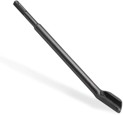 Aoyswuz Acero de Aleación Cinceles Ranurados, Robusto y Duradero Cincel Ranurado SDS Plus, Longitud 250 mm Hoja de Cincel 22 mm Espesor 14 mm, Se Aplica Solo a Instalaciones SDS Plus