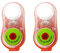Holdes 2 LED Rechargeable Lumière De Localisation Automatique, Économiseur De Lumière LED,La Lumière Stroboscopique De Sécurité Ultra Lumineuse Activée Par L'eau Se Fixe Au Gilet De Sauvetage