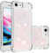 Glitzer Handy Hülle Kratzfest für iPhone 6, Silikon Handyhülle Glänzende Flüssigkeit Schutztasche Stoßfest Hülle Stoßfeste Schutzcover Vergilbungsbeständig kompatibel mit iPhone SE 2022/6/7/8/SE 2020
