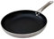 FMprofessional Sartén Plana Antiadherente 24 cm, Revestimiento Antiadherente ILAG Essential Doble Capa, Alta Conductividad Térmica, Ligera y Resistente a la Corrosión, 24x4,5 cm, 1 ud