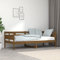 ZEYUAN Tagesbett Honigbraun Massivholz Kiefer 90x190 cm, Schlafsofa, Daybed, Bettsofa, Sofa Bed, Sofabett, Schlafcouch, Jugendbett, Bettgestell, Bettcouch - 820310