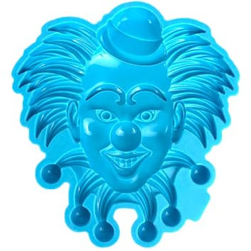 Wilgure Hochwertige 3D Clown Silikonform Zur Perfekten Herstellung Lustiger Wandornamente