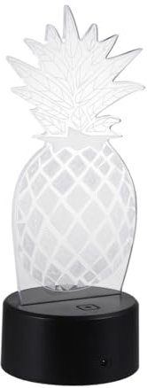 Hoement Nachtlicht aus Acrylglas tischlampe the desk lamp tablelamp schreibtischlamp valtinstaggeschenke Früchte Nachtlicht Kinder Ananas Nachtlicht Ananas-Illusionslicht 3D-Ananaslampe
