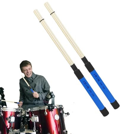 Palillos para batería, palillos de madera | 2 palos de percusión de madera,Palillos frescos, palillos de percusión de madera, palillos de batería electrónicos, juego de palillos de percusión, p