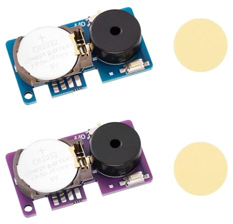 2pz Scherzo con Rumori di Grilli, Prank Stuff per Adulti con 16 Suoni Cricket di Piccole Dimensioni Prank Funny Noise Machine per Casa Festa Scuola (Viola e Blu)