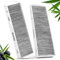 Inwee 2 Stück Aktivkohlefilter für Bora Pure PUAKF, Hochwertiger Aktivkohlefilter Bora X Pure/S Pure/PURU oder PUXU Kochfeld mit Umluft, PUAKF Filter Zubehör Ersatzfilter