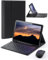 TUNKARMOR Custodia per tastiera per Samsung Galaxy Tab S6 Lite 10,4 2024 2022 2020 Portapenne integrato con mouse - Nero