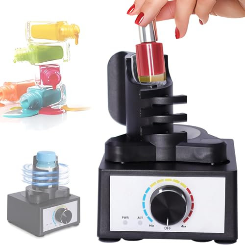 AXGCAA Mezclador de Pintura, Mini Mezclador de vórtice, agitador de Pintura con Ajuste de 3 velocidades, agitador de Pintura para Modelos de Bricolaje con Manos Libres, Adecuado para 10 a 100 ml