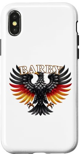 Barby Deutsch Deutschland German Souvenir Artikel Hülle für iPhone X/XS