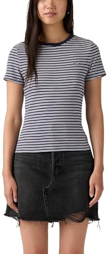 Levi's Damen Essential Housemark Short-sleeve Tee T-Shirt