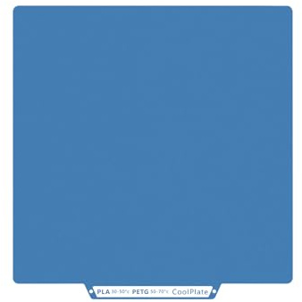 235X235mm Cool Build Plate for AD5X/5M/5M Pro/Neptune 4 Pro, Low Temperature Build Plate Double Sided Textured PEI Cold Build Plate for Flashforge AD5X/AD5M, No Heating & Strong Adhesion