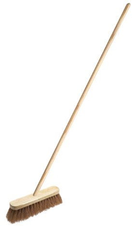 LG Harris Victory PA359H 12-inch Coco Broom with Handle, Pack of 1