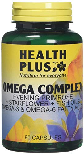 Health Plus Omega Complex Omega-3 & Omega-6 Supplement - 90 Capsules