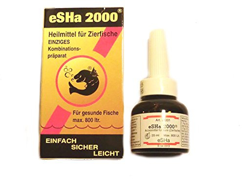 Heilmittel für Zierfische bakterielle Erkrankungen Esha 2000 20ml