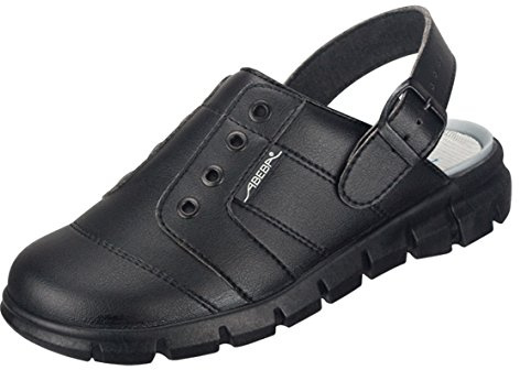 Abeba Clog 7361 - Dynamic Mikrofaser, schwarz