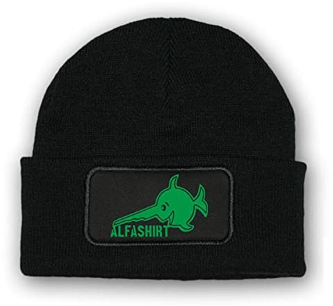 Copytec * Mütze/Beenie -Mütze ALFASHIRT Fisch_UBoot 96 Sägefisch U Boot Fell #7038