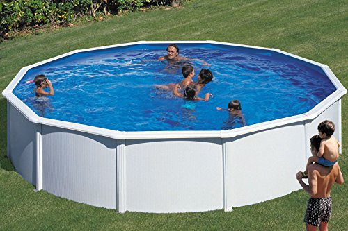 MyPool Rundbecken-Poolset Feeling Ø 300 x 120 cm in weiß mit Sandfilteranlage