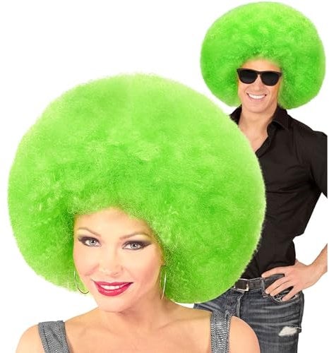 W WIDMANN MILANO Party Fashion - Lockenperücke, Disco Fever, 60er / 70er Jahre, Karneval