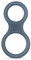 Boners Doppelter Silikon Cockring (Ø 30 mm & 38 mm), Doppelring, Penisring und Hodenring in einem