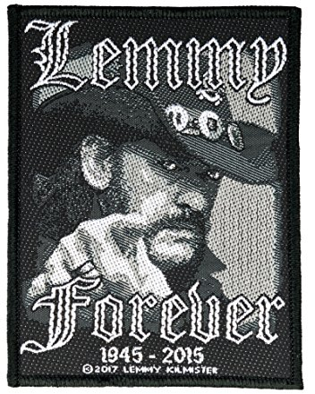 Lemmy Forever Aufnäher Motörhead Patch Gewebt & Lizenziert !!