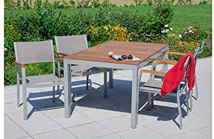 MERXX Gartenmöbel-Set Naxos, 5tlg