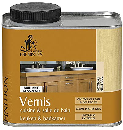 Vernis Cuisine Et Salle de Bain 450ml Incolore - Les anciens ébénistes