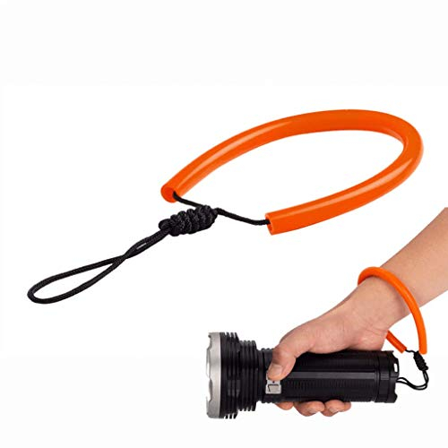 fenix Flashlight Lanyard, 46 Pound Limit, Silicon Tube + Weaved Nylon