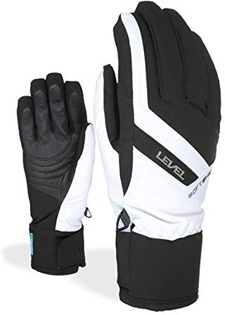 Level Muse W Handschuhe, Damen M schwarz-weiß