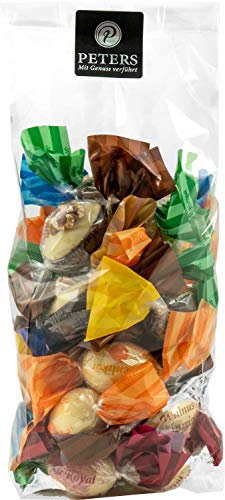 Peters Mit Genuss verführt | Gemischte Oster-Pralineneier mit und ohne Alkohol | 24 Stück | Ostern | Ostereier | Schokolade | Ostergeschenk | Geschenk | Schokoeier | 460g