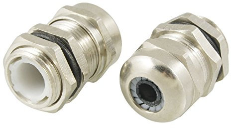 Kabelverschraubung, wasserdicht, aus Edelstahl, PG9, 4-8 mm, 2 Stück