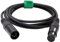 HangTon XLR 4 Pin Stecker auf XLR 4 Pin Buchse Verlängerungskabel 2m für Kamera Monitor Recorder Mixer
