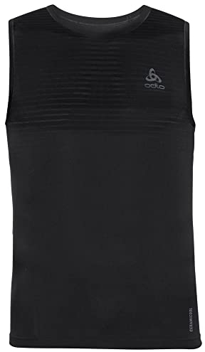 Odlo Herren Performance X-light Funktionsunterwäsche Tanktop, Schwarz, XL EU
