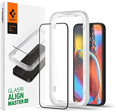 Spigen Normal ALM Glass FC iPhone 13 Mini Film