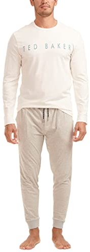 Ted Baker Herren Chill Lounge Geschenk-Set - Cloud Dancer/Grau Heidekraut - S