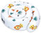 Totsy Baby Seitenschläferkissen Bettschlange Body Pillow 300 cm Baumwolle - Kopfkissen lang Bettrolle Schlafkissen Nackenrolle Kissen Safari