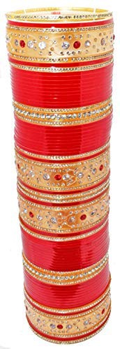 Aport Presents Vivah/Ehe/Hochzeit Braut Tradition Chura/Chuda Armreifen Für Mädchen & Frauen #Aport-2376