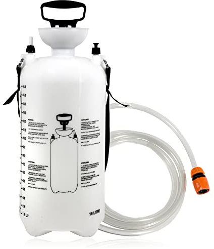 SPARES2GO Dust Suppression Water Bottle for Saw Disc Cutter Cut Off Saw