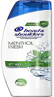 Head & Shoulders Menthol Fresh Anti-Schuppen-Shampoo, bis zu 100% der Schuppen, klinisch bewiesen, dermatologisch getestet, 500 ml