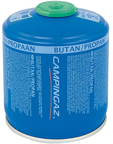 La zappa Lot de 6 bouteilles de gaz avec valve de 450 g Cartouche de rechange pour cuisinière et barbecue