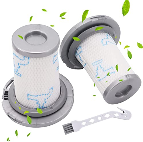 Rebirthcare ZR009006 Filter für Rowenta X-Force Flex 8.60 Filter RH96XX & X-PERT 6.60 RH68XX Akku-Staubsauger RH9611 RH9637 RH9638 RH6821 RH6837 RH6838 (9006-2PCS)